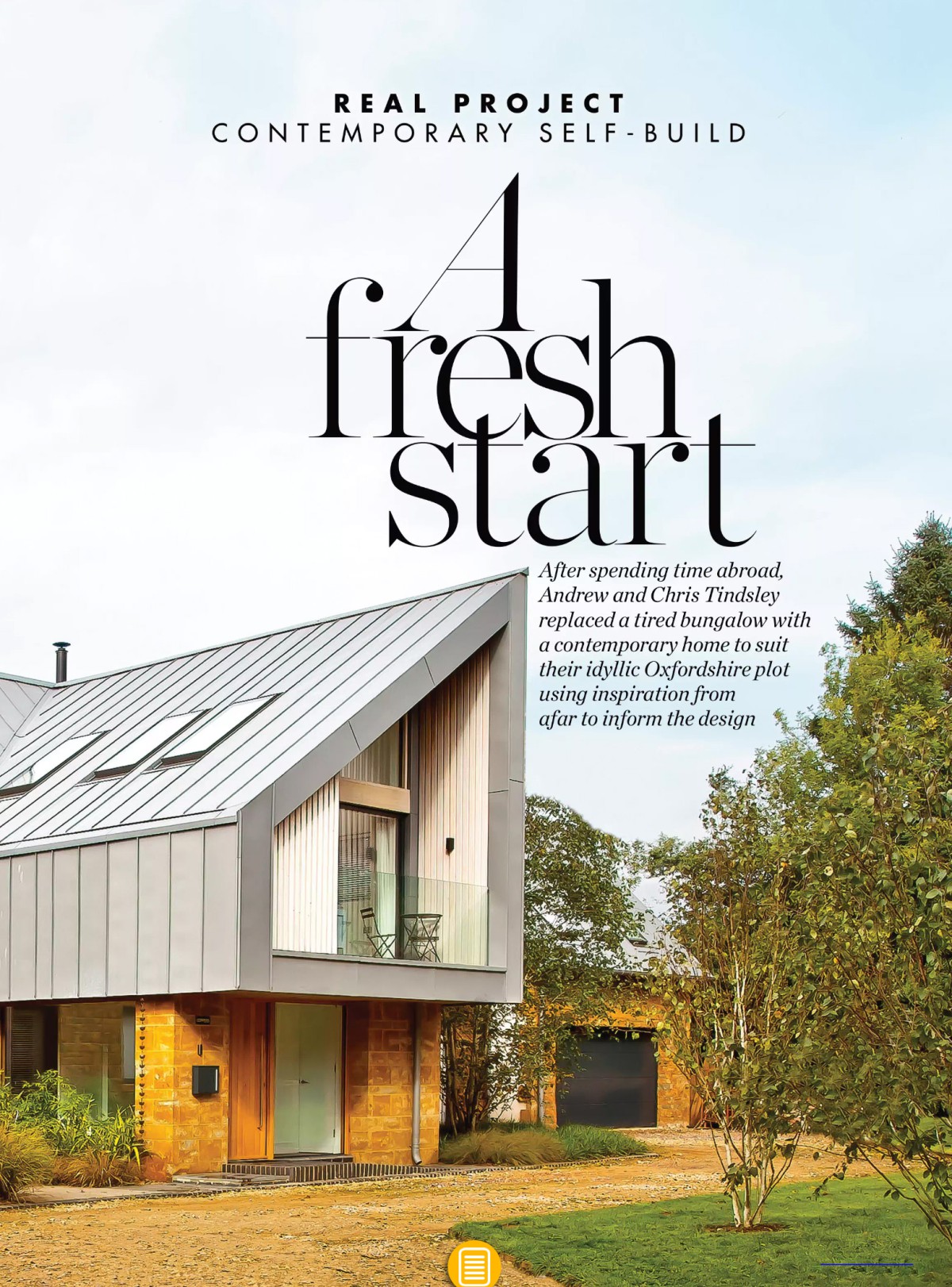 Homebuilding and Renovating Article